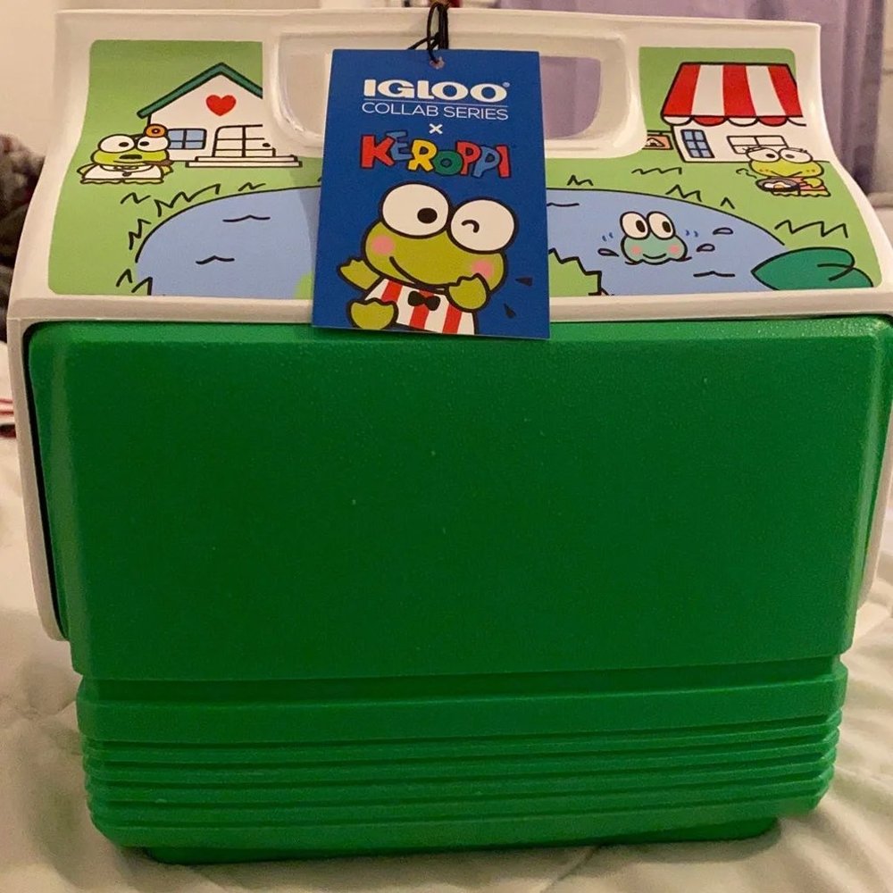 Keroppi x Igloo Donut Pond Playmate Mini 4 Qt Cooler